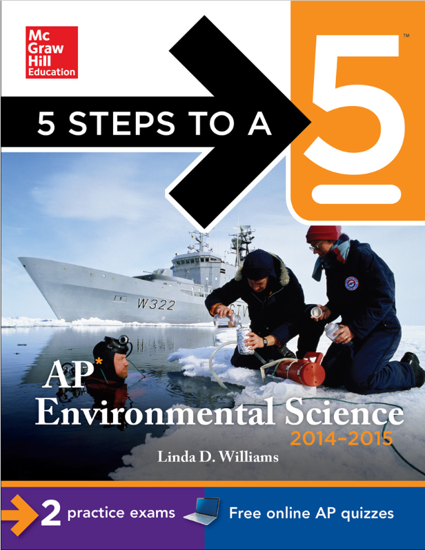 Book cover of 5 Steps to a 5 AP Environmental Science, 2014-2015 by Linda Williams Book cover of 5 Steps to a 5 AP Environmental Science, 2014-2015 by Linda Williams